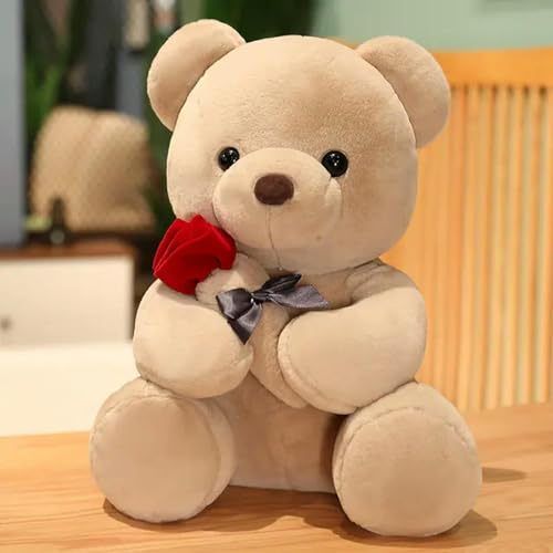 Neue niedliche Umarmung Rose Teddybär Plüsch Kissen Plüsch Tier Puppe Schönes Geburtstagsgeschenk Freundin Valentinstag 45cm 3