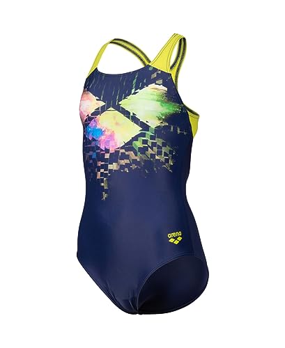 ARENA Feel Mädchen Multi Pixels Swim Pro Back Badeanzug mit Lining