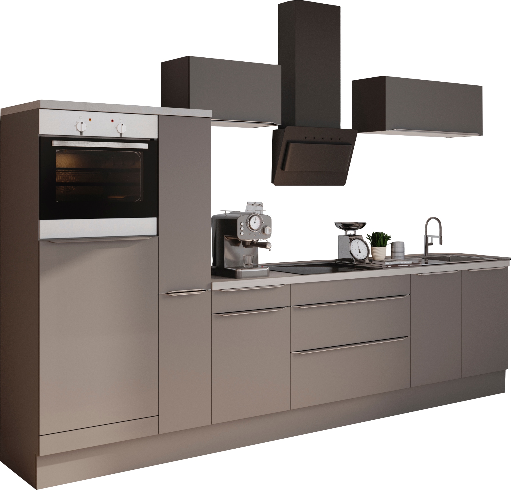 OPTIFIT Küchenzeile "Aken", mit E-Geräten, Breite 330 cm