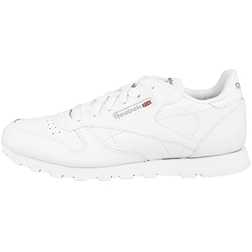Reebok Classic Leather, Unisex-Kinder Sneaker, Weiß (White), 35 EU