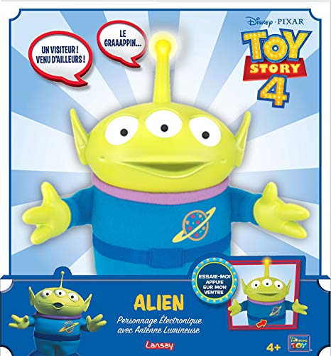 Lansay- Toy Story 4-Alien electonisch, 64458, Mehrfarbig