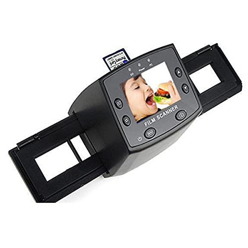 A27 TOP! Film Foto Dias Scanner Filmscanner mit 2.4" LCD 5 Megapixel mit SD-Slot, unterstützte Speicherkarten: SD, xD, MS, MS-Pro