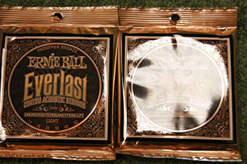 Ernie Ball 2548 Akustikgitarrensaiten Everlast Akustisch Phosphore Bronze Medium Light 11-52