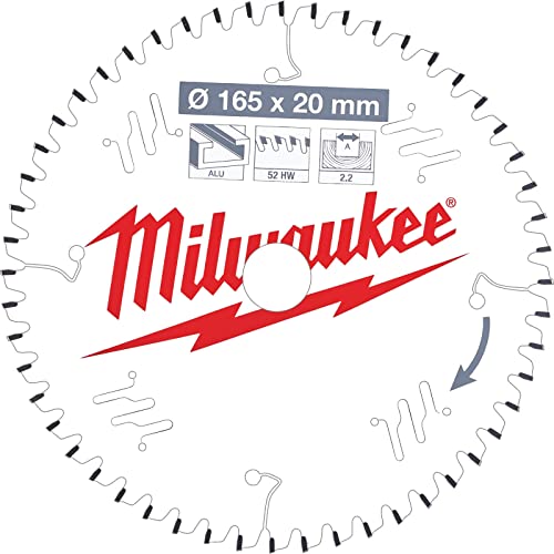 MILWAUKEE Universal-Sägeblatt 52 Zähne 2,2x165mm 4932471296