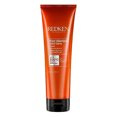 Redken | Haarlotion mit Anti-Frizz-Effekt für widerspenstiges Haar, Mit Babassu-Öl und Smoothing Komplex, Frizz Dismiss Rebel Tame, 1 x 250 ml