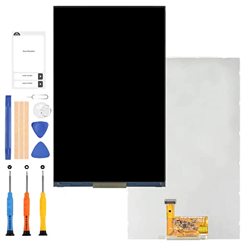 LADYSON LCD Ersatz für Samsung Galaxy Tab 4 7.0 T233 T235 SM-T230 SM-T231 17,8 cm (7 Zoll) Tablet-LCD-Display Reparatur-Teile Kit mit kostenlosem Werkzeug-Set (kein Touchscreen-Digitizer)