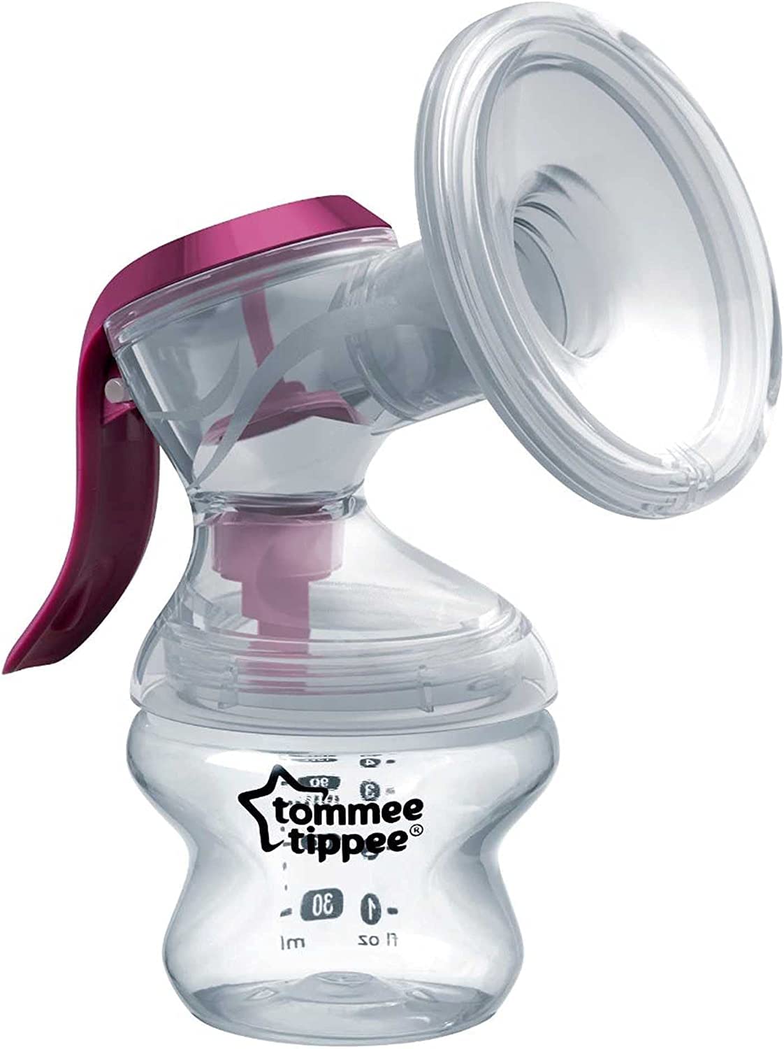 Tommee Tippee TT-FED29 Manuelle Milchpumpe, transparent, 200 g