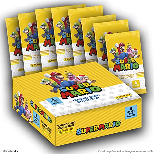 PANINI Super Mario Trading Cards Umschläge, 18 Stück