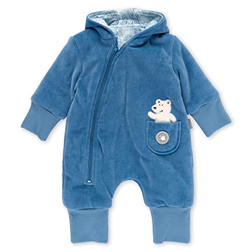Baby Overall , Bären blau Gr. 56 Jungen Baby