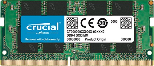 Crucial CT32G4SFD832A 32GB Speicher (DDR4, 3200 MT/s, SODIMM, 260-Pin, 1.2V, CL22)