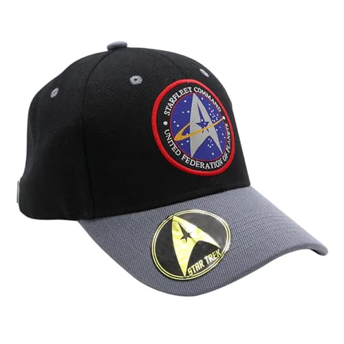 ABYSTYLE - Star Trek Cap Sternenflotte Command, Schwarz , Einheitsgröße