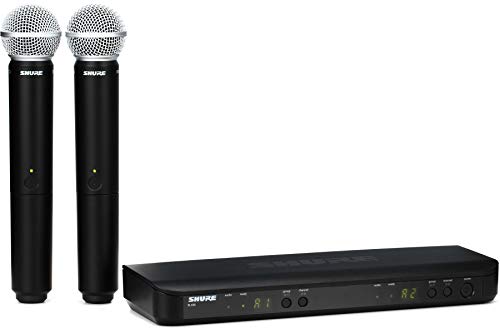 Shure BLX288/SM58 Dual Channel Wireless Mikrofonsystem mit (2) SM58 Handmikrofon