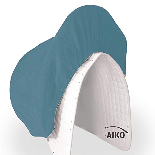 Aiko Sattelschoner atmungsaktiv und waschbar, Gute Passform, stahlblau