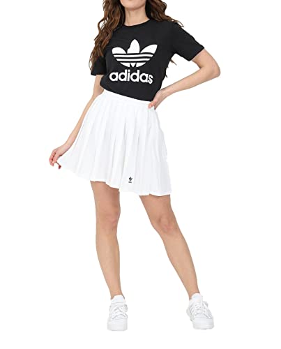 adidas Originals Damen Skirt Rock, Blanc, 42