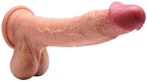 Silikon Realistischer Dildo Sexspielzeug Für Frauen Hands-Free Anal Und Pussy Play Masturbation Penis