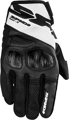 SPIDI Flash-R Evo Tex Handschuhe, Schwarz/Weiß, Größe S