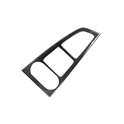 rrx Kohlefaser Innenverkleidung Rahmen Abdeckung Verkleidung kompatibel mit Audi A4 B8 2013-2015 (Schaltung Armaturenbrett Rahmen 42)