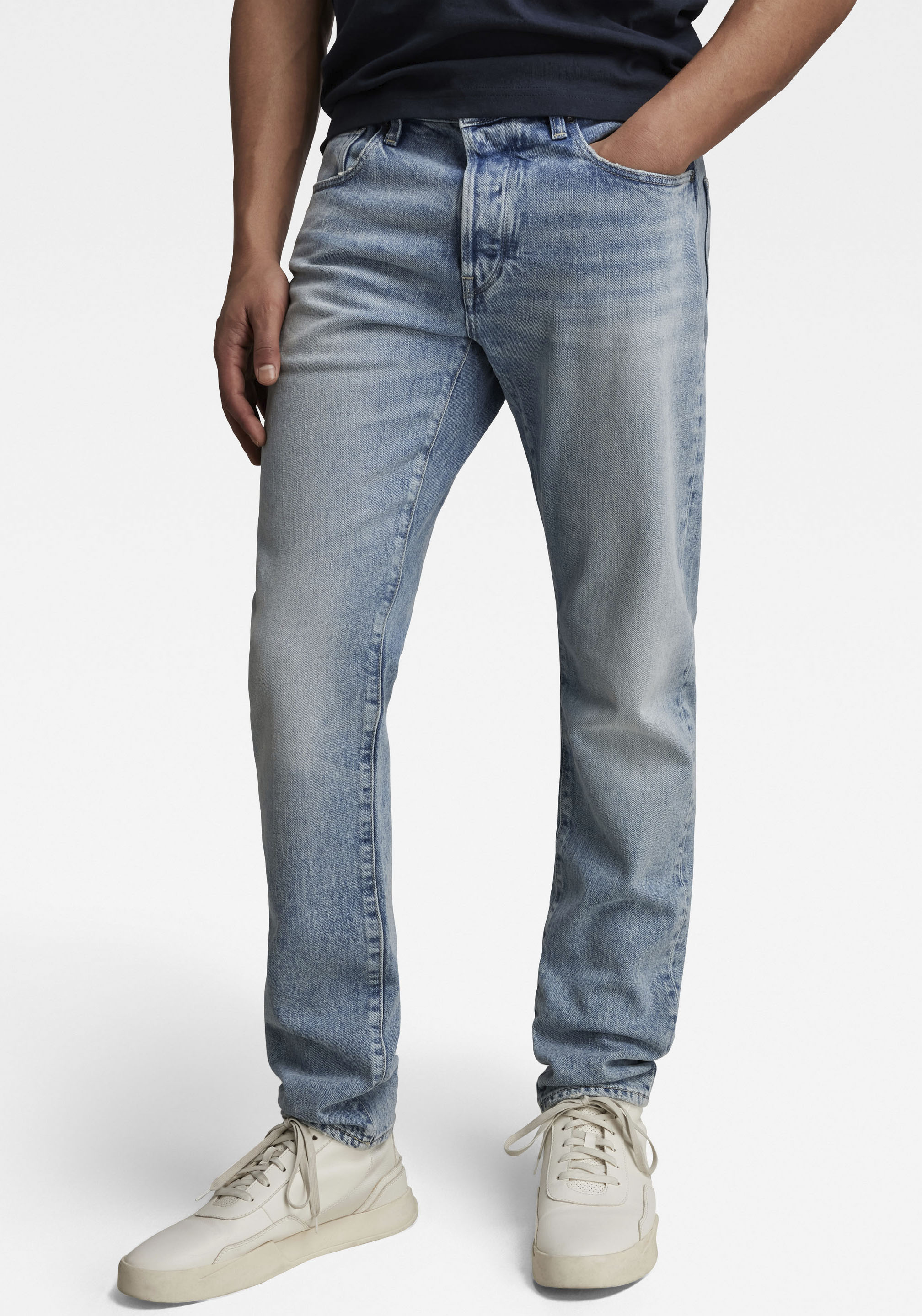 G-STAR RAW Herren 3301-slim Jeans, Blau (Dk Aged 5245-89), 28W/30L