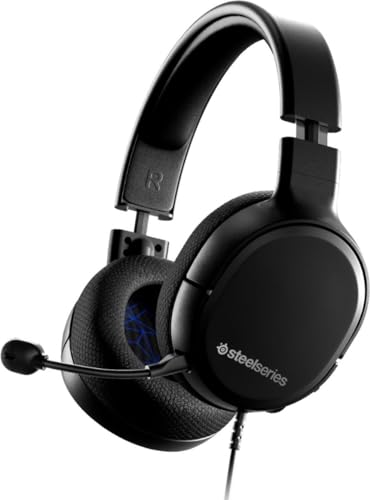 Steelseries Arctis 1 PlayStation Gaming Headset 3.5 mm Klinke schnurgebunden Over Ear Schwarz, Blau
