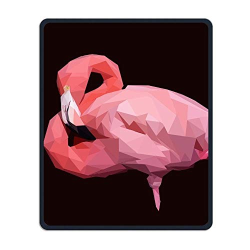 Präzise Nähte und dauerhafte Rote Flamingo Mousepad Wasserdicht zu Schaffen für Das Amt Mousepad, Maus und Männer Forschung Spielen, Anti - Skid - Basis