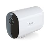 Arlo Pro4 XL 2K IP Überwachungskamera Außen, Qualitätsprodukt, 12-Monate Akkulaufzeit, Kabellos, Licht, Farb-Nachtsicht, Bewegungsmelder, Sirene, Kein Hub Benötigt, mit Arlo Secure Testzeitraum