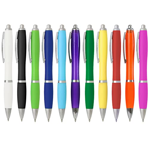 100 Stück Kugelschreiber Dynamic HELLBLAU mit Druck Werbung Logo 1-farbig