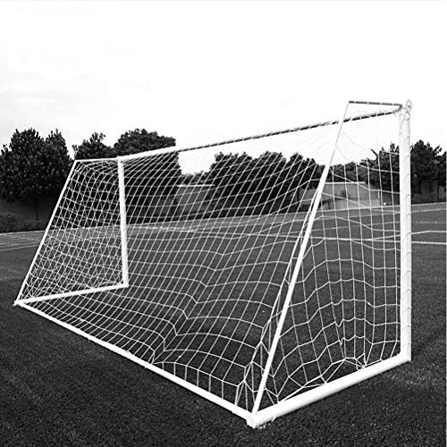 Nimoa Fussballnetz, Fußball Fußballnetz in voller Größe Sport Ersatz Fußball Torpfostennetz für Fussball Training(8X6FT)