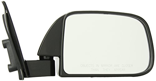 Fit System - 70011T Beifahrerseitenspiegel für Toyota Pick-Up Fenstermontage, ohne Lüftung, schwarz, klappbar, manuell