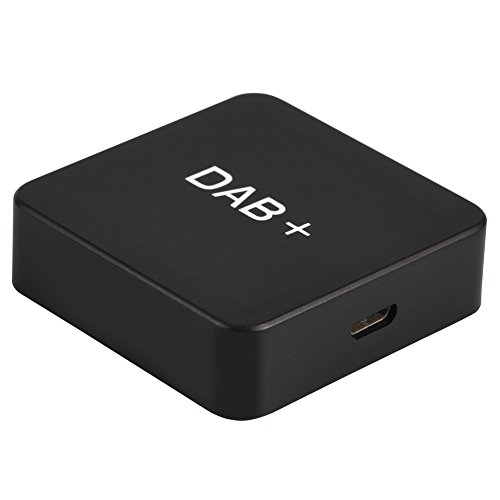 Tangxi DAB-Autoradio, DAB/DAB + Box-Digitalradio, DAB-Tuner, DAB-Empfänger mit Antenne, UKW-Übertragung, Stromversorgung über USB für Autoradio Android 5.1 und höher