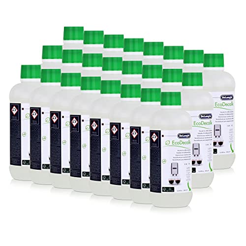 24er Pack DeLonghi Entkalker EcoDecalk für Kaffevollautomaten DLSC500 / 8004399329492 - 500ml