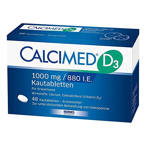 Calcimed D3 1000 mg/880 I.E. Kautabletten, 48 St