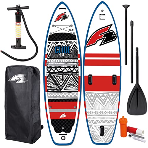 F2 Glide SURF RED Windsurf SUP 10,2" - Stand UP Paddle Board - TESTBOARD