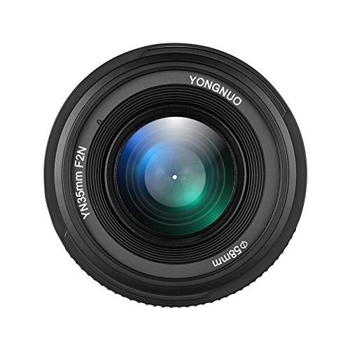 YONGNUO YN35mm F2N f 2.0 Weitwinkel AF / MF Fixfokus Objektiv für Nikon D7200 D7100 D7000 D5300 D5100 D3300 D3200 D3100 D800 D600 D300 D300S D90 D5500 D3400 D500 DSLR-Kameras