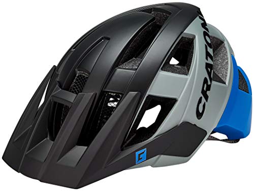 Cratoni Mountainbikehelm Allset Fahrradhelm Inlinerhelm (schwarz grün, M-L (58-61 cm))