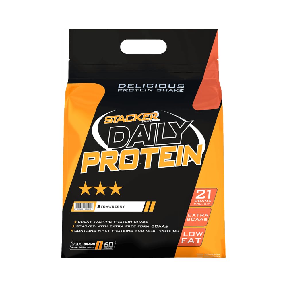 Stacker2 Daily Protein Strawberry, 2000 g