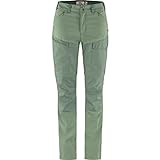 Fjallraven 89834-613-614 Abisko Midsummer Zip Off Trousers W Pants Damen Jade Green-Patina Green Größe 40