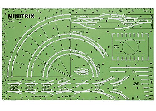 Trix 66600 - Gleisschablone, Minitrix