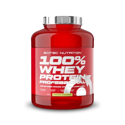 Scitec Nutrition Protein 100% Whey Protein Professional, Banane, 2350g