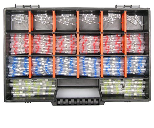 Lötverbinder 265 Teile Sortiment Set für Industrie Elektrik KFZ LKW Auto Box 24