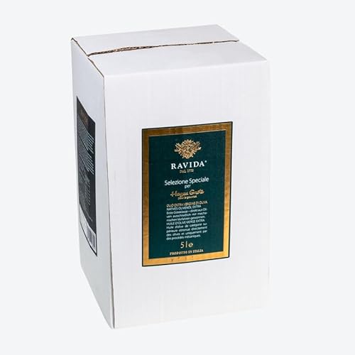 Hagen Grote Ravidà Olivenöl „Selezione Speciale“, 5 l Großgebinde (Bag-in-Box), aromatische, sizilianische Delikatesse