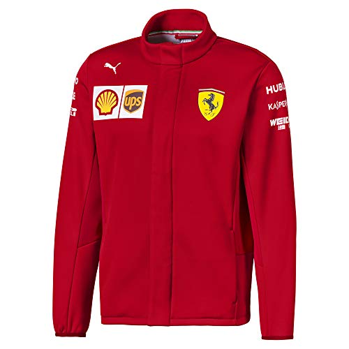 Scuderia Ferrari Softshelljacke F1 für Herren, XS, Rot, rot, Large