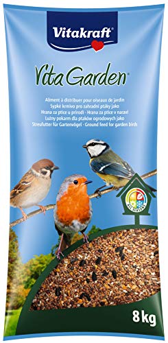 Vitakraft Vita Garden Vogelfuttermischung für Gartenvögel, 8 kg
