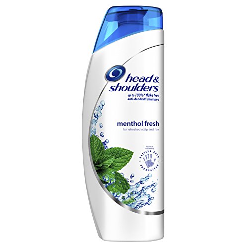 Head & Shoulders Menthol Fresh Mint Shampoo 500 ml, 6er Pack, klinisch bewährtes Tiefenreinigung, UK #1 Shampoo