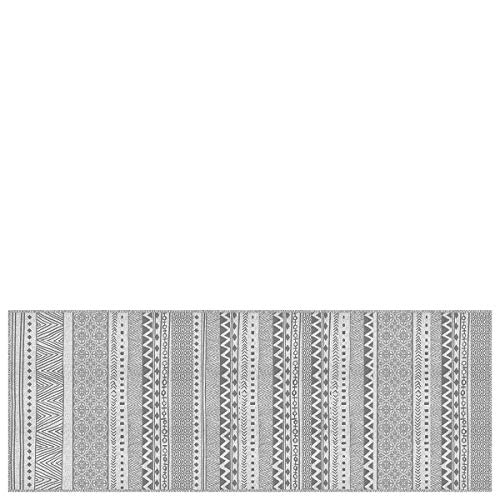 Laroom Vinyl-Küchen-Teppich Asilah grau 50 x 133 cm, 50x133x0,3cm
