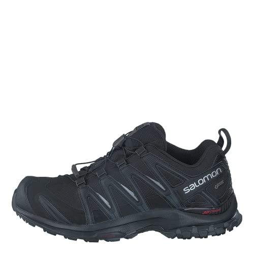 Salomon XA PRO 3D Gore-Tex, Herren Wasserdichte Trailrunning-Schuhe, Black und Magnet, 42