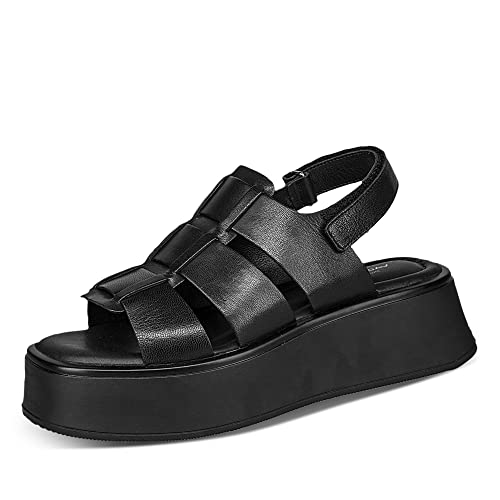 Vagabond 5334-101-92 Courtney - Damen Schuhe Sandaletten - Black, Größe:38 EU