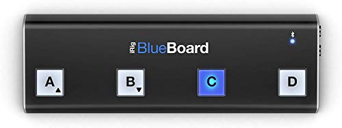 IK Multimedia iRig BlueBoard Bluetooth MIDI Pedalboard Kontroller für Apple iPhone/iPod/iPad und Mac