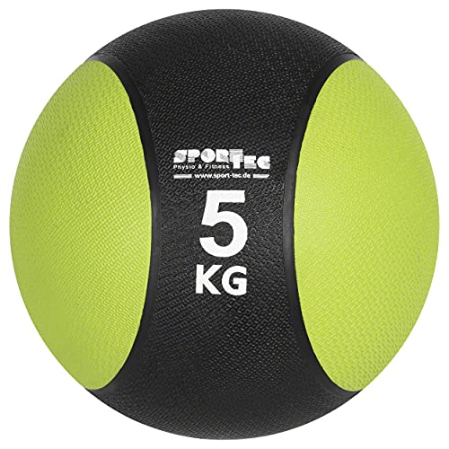 Sport-Tec Medizinball ø 23 cm, 5 kg, Limone