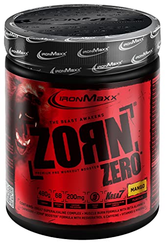 Ironmaxx Zorn Powder Mango, 1er Pack (1 x 0.48 kg)