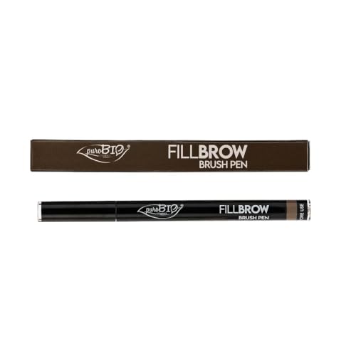 PUROBIO Puro Bio - Fillbrow Brush Pen - 02 Braun - 0,7 ml